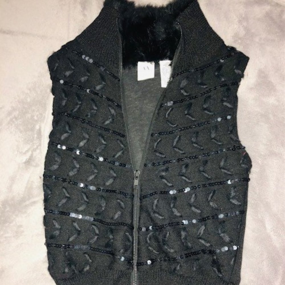 Armani Exchange sequenced vest